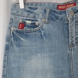 Guess denim mini skirt